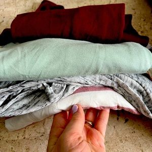 Maternity Shirt Bundle Mixed Brand, Small and Medium